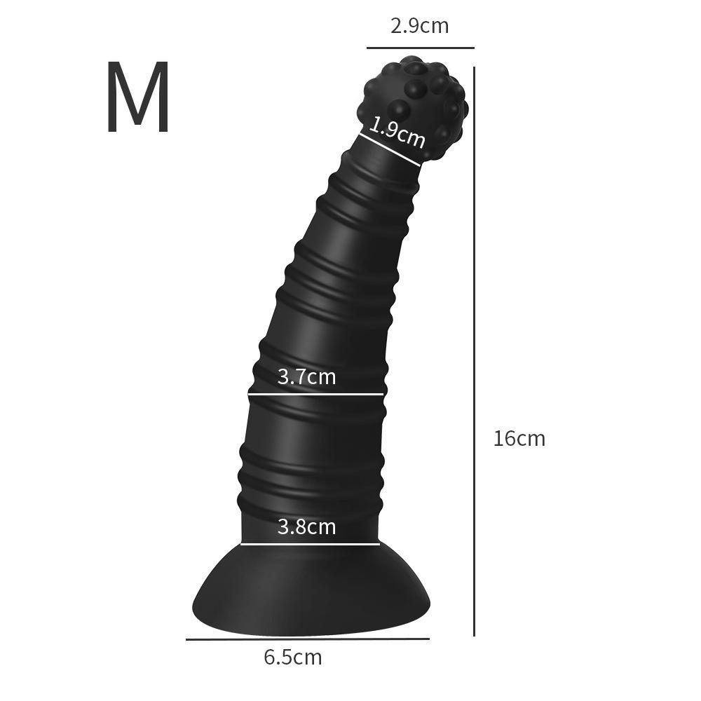 Silicone Suction Cup Wearable Anal Plug for Men and Women - Discreet Anal Dilator for Stimulation and Comfort.