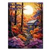 Landscape Sunset Diamond Painting Complete Kit DIY Mosaic Embroidery Hobby Handicraft Painting for Home Wall Decoration