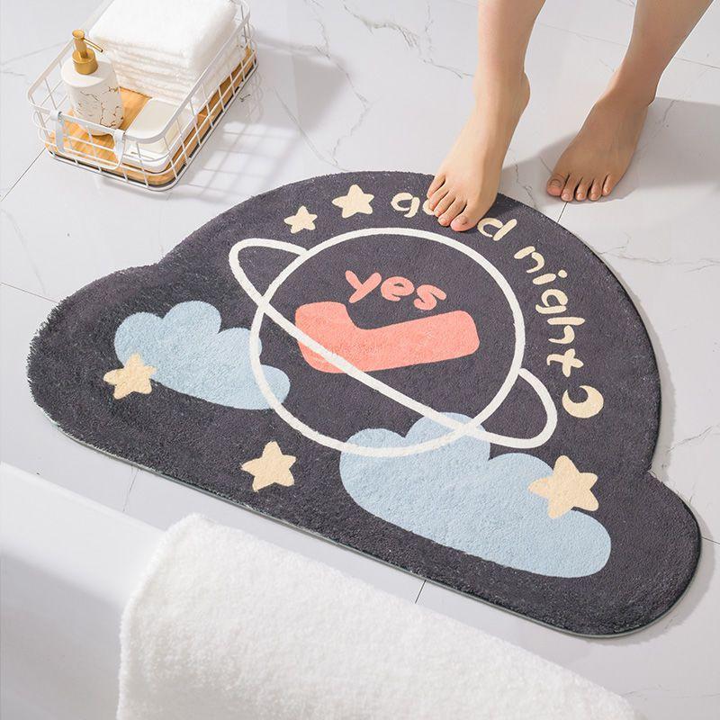 

Soft And Comfortable Polyester Fiber Floor Mat Carpet Ideal For Any Space GoodNight,40*60cm/15.7*23.6in