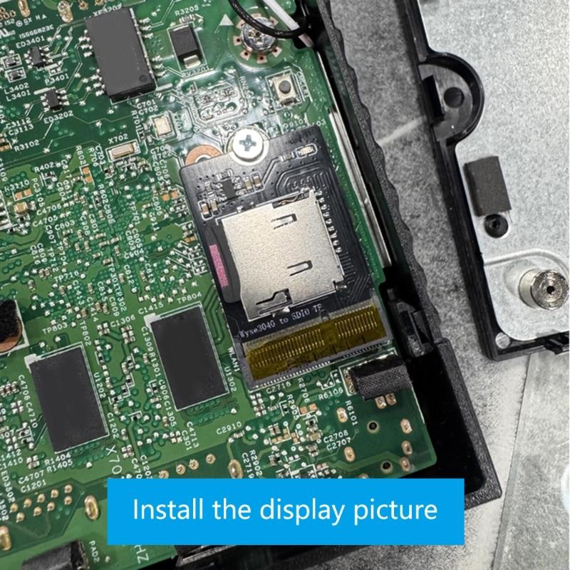 TF Card Reader Module With EMMC 4 Bit Support For 3040 Secure Computer Setups Short Circuits Protections
