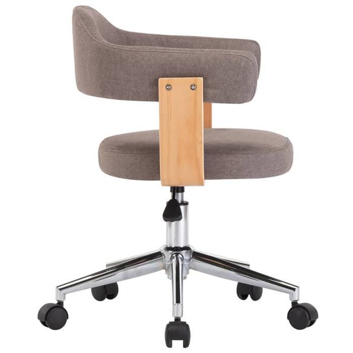 VidaXL Chaise Pivotante de Bureau Fauteuil Siège de Salon Chaise de Salle de Séjour Ergonomique Chambre Maison Intérieur 3054841