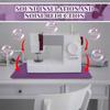 Slip Resistant Pad Sewing Machine Damping Mat Quilting Machine Dampening Pads Noise Reduction Pad for Sewing Machines