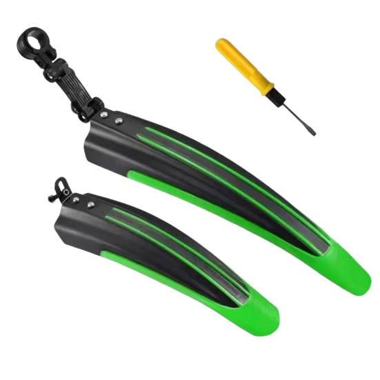 2 Pcs Bicycle Fender Adjustable Front And Rear Fenders Universal Bike Mud Guard Accessories for Mountain Road Bike