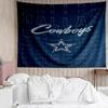 Dallas Cowboys Tapestry for Bedroom Aesthetic Classroom Tapestries Wall Hanging for Living Room Dorm Office,Ideal Creative Gift