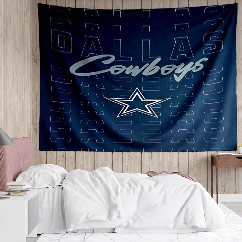 Dallas Cowboys Tapestry for Bedroom Aesthetic Classroom Tapestries Wall Hanging for Living Room Dorm Office,Ideal Creative Gift