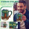 Irish Pub Resin Stainless Steel Mug Home Resin Crafts Ornaments
