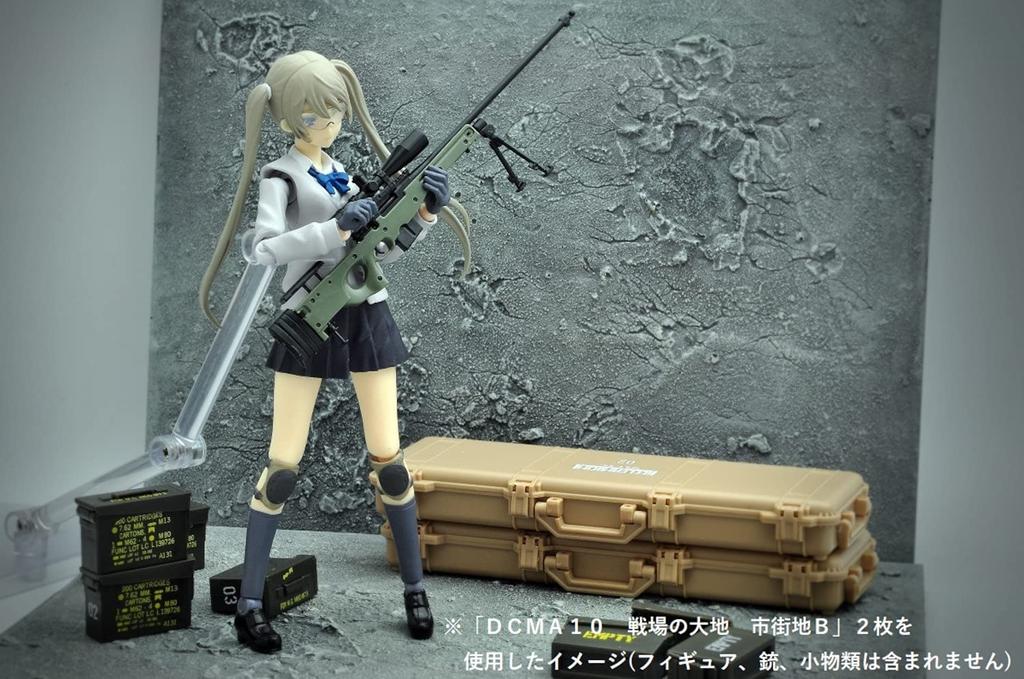 TOMYTEC 1144 GeoColle Combat Series DCMA07 Schlachtfeld Ebenen A Bemaltes Plastikmodell 318248