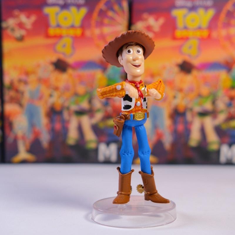 

Cartoon Toy Story Cartoon Anime Figure Woody Buzz Lightyear Movable Toy Doll Model Statue Car Decoration Toy Birthday Gift