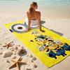 1Pc Despicable Minions Teamwork Beach Towel Quick Dry Multiuse For Beach Pool Gym Yoga Home Travel Christmas Halloween Xmas Gift G1142