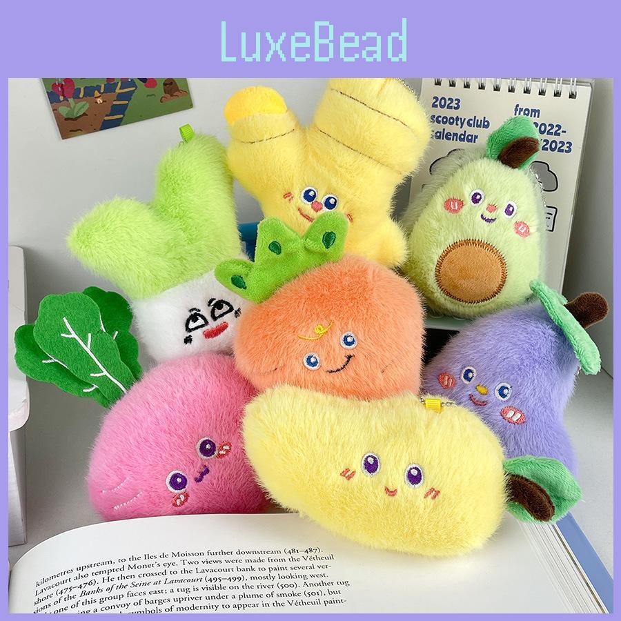 Plush Keychain Adorable For Girls Featuring Cute Fruit And Vegetable Designs In Colors Various