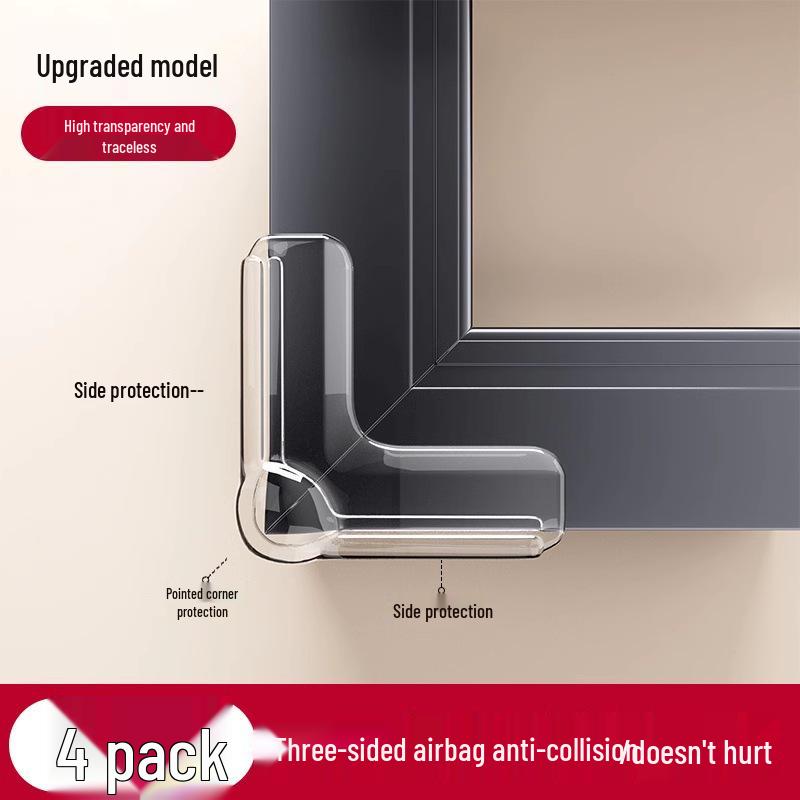 Aluminum Window Corner Protector: Anti-collision Airbag for Inward Opening Windows