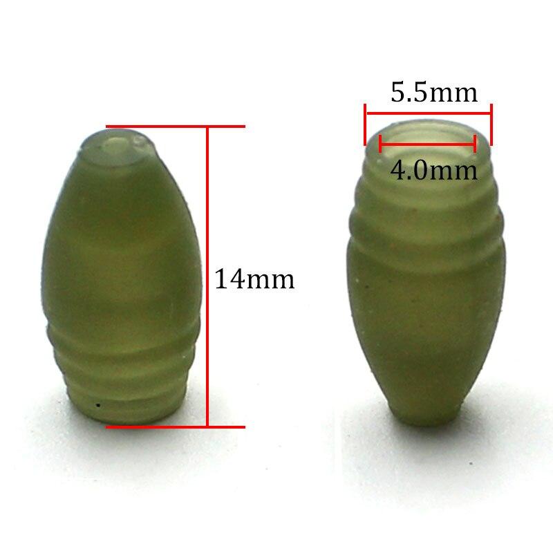 30PCS Carp Fishing Accessories Pole Elastic Connector Match Pole Fishing Tackle for Rcarp Fishing Tackles Carp Coarse Fishing Tackle