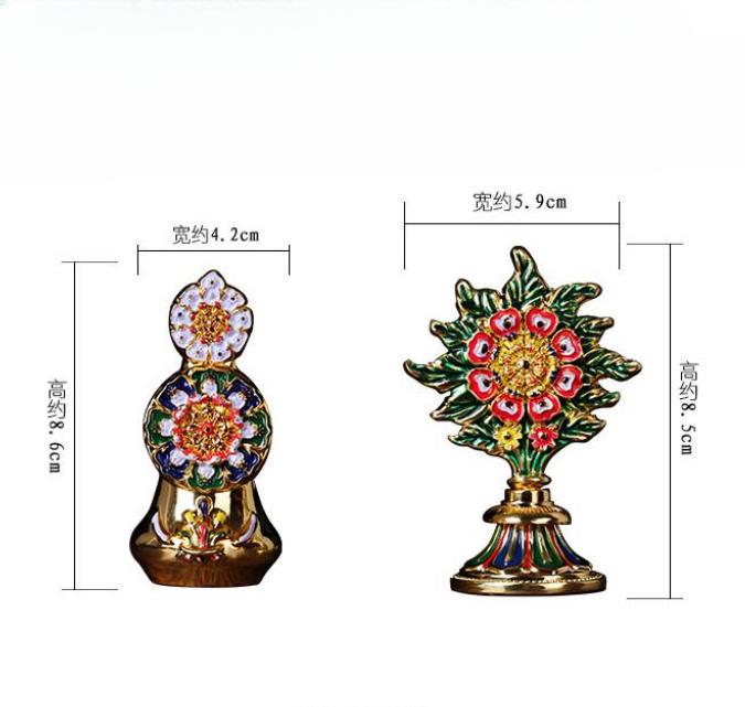 

Китайский стиль, особый медный сплав, окрашенный Dorma, еда, выпечка, цветок, тибетские буддийские принадлежности, аксессуары для дома