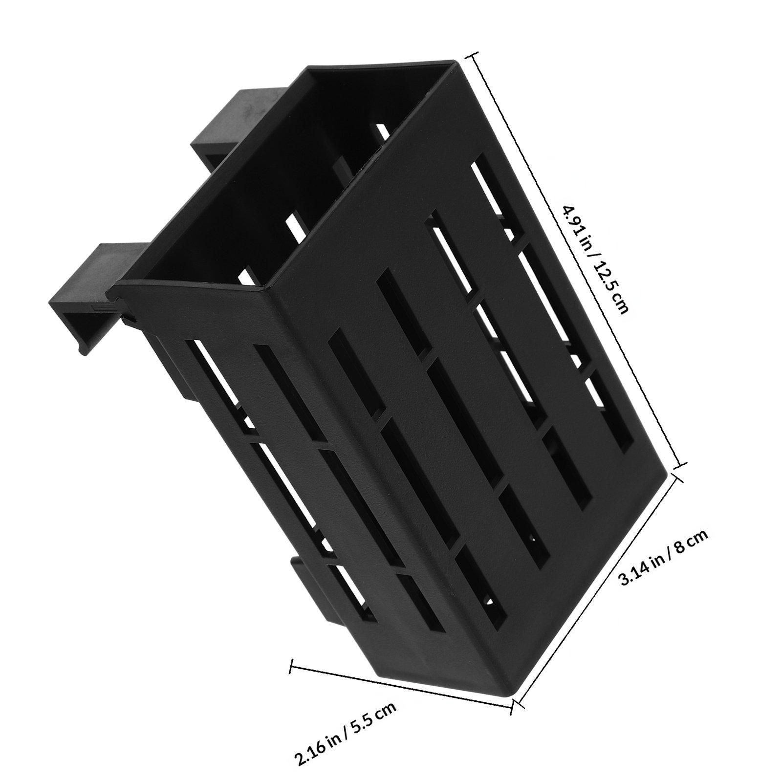 

4Pcs Hanging Aquarium Plant Holder Plastic Aquatic Planter Pot Fish Tank Supplies Promote Plant Root Nutrients Flow чорний