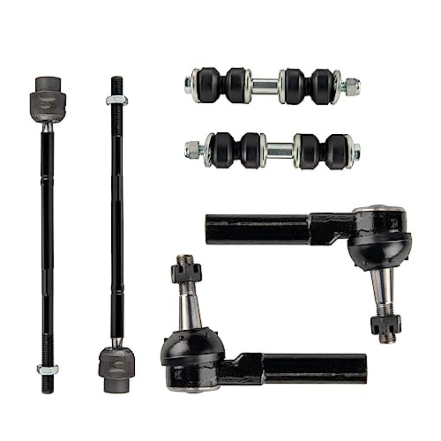 8Pcs Front Lower Control Arms Suspension Kit with Ball Joint Tie Rods Sway Bar for Impala 20002013 Lacrosse 20052009 Monte Carl