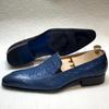 Męskie Mokasyny z Frędzlami ze Skóry Naturalnej - Eleganckie Buty Codzienne na Imprezę Biznesową, Wesele