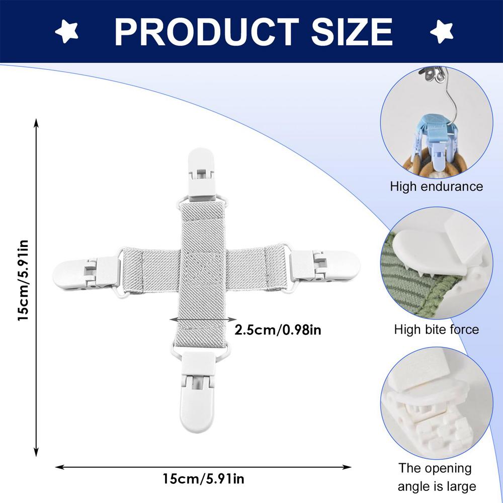 

Bed Sheet Detangling Tool Laundry Blankets Detangling Supplies Household Washing Machine Sheet Cleaning Supplies Tool белый