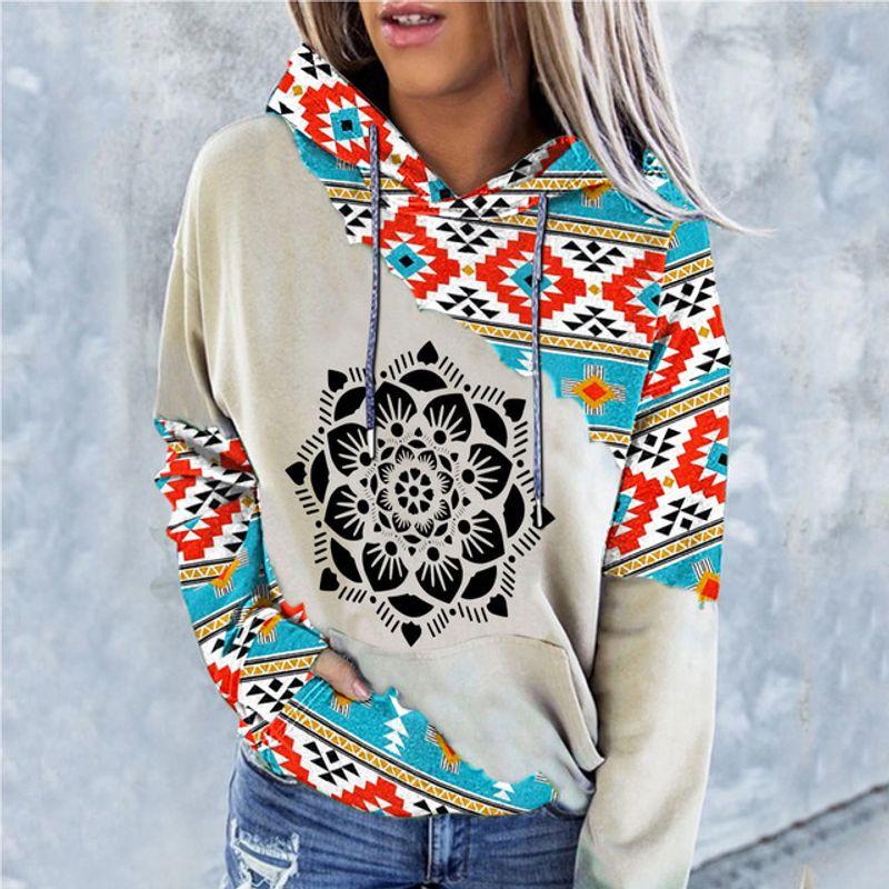 

3D Digital Printing Loose Hooded Sweater 3D Digital Printed Hoodie F L