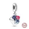 Charms camaleonte adatti a braccialetti originali alla moda in argento 925 con zircone, perlina a forma di polpo e tartaruga, ciondolo a forma di farfalla e lucciola, fai da te per realizzare gioielli