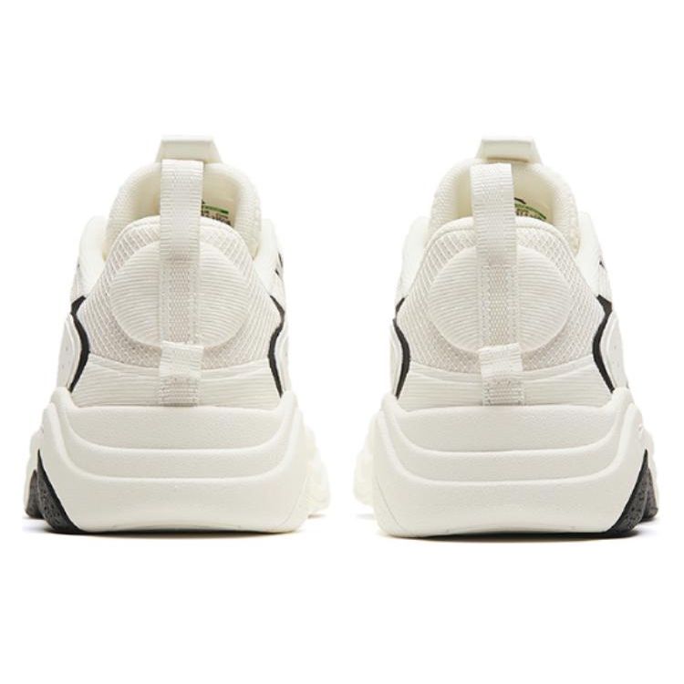 Anta Seria Lifestyle Backwave Absorbție Șoc Rezistent la Uzură Anti-Alunecare Pantofi Casual cu Top Jos Femei Pantofi Casual Alb Negru 122428854-1