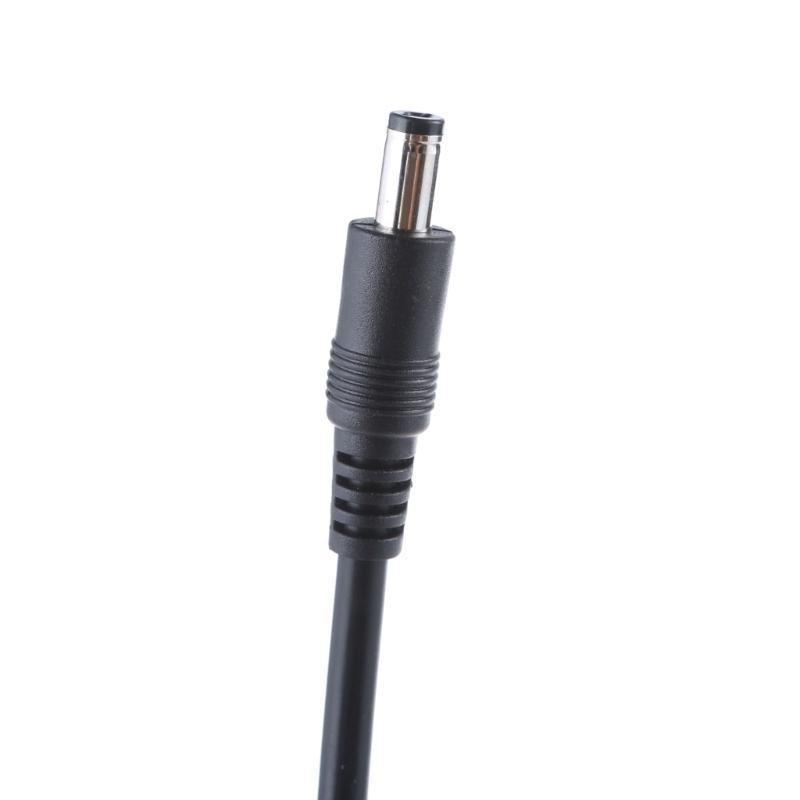 DC5521/DC5525 Power Cable 5.5x2.5mm/5.5x2.1mm Connector Wire Line 1 To 2 Y Splitter Cord for Security Cameras Fan