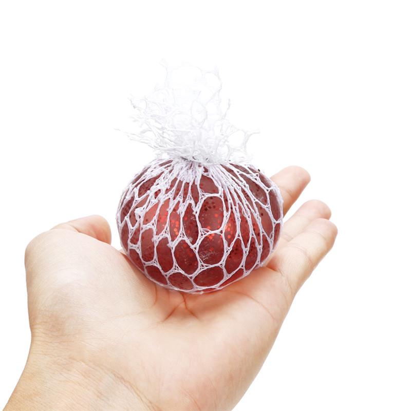 One Vent Decompression Hand Pinch Reticular Grape Ball Creative Bad Decompression Toy