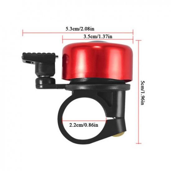 2/1pcs Mini Bike Bell Ring Loud Handlebar Alarm Road & Mountain Bicycle Bell₊
