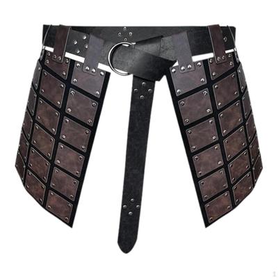 Viking Bel Zırhı Cosplay Kostümü Gotik Retro Aksesuarlar Kemerli Şövalye