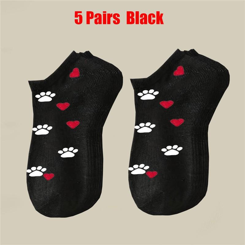 Unisex Summer No-Show Socks: Black, White & Gray Low-Cut Polyester-Cotton Blend