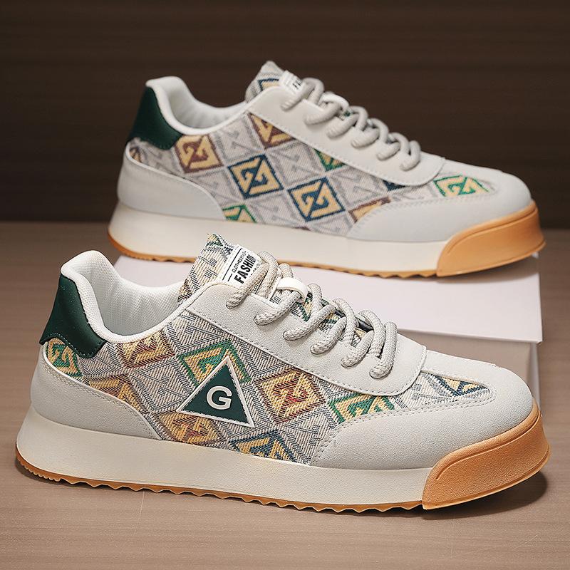 Luxury Men's Sneakers Spring New Casual Breathable Platform Shoes Mens Outdoor Designer Comfortable Board Shoes Zapatos Casuales