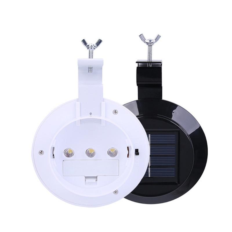 1Pc  Border Solar Fence Light 3led Rainproof Fence Sink Light Garden Landscape Lighting Outdoor Wall Light