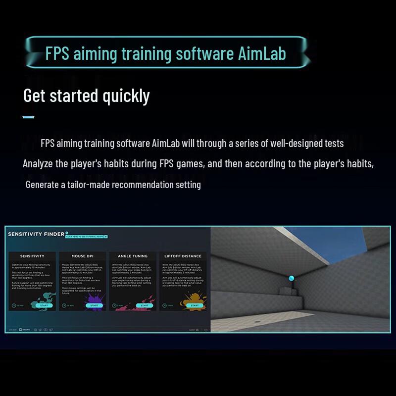 ASUS ROG Harpe Ace Aim Lab Edition Wireless Gaming Mouse