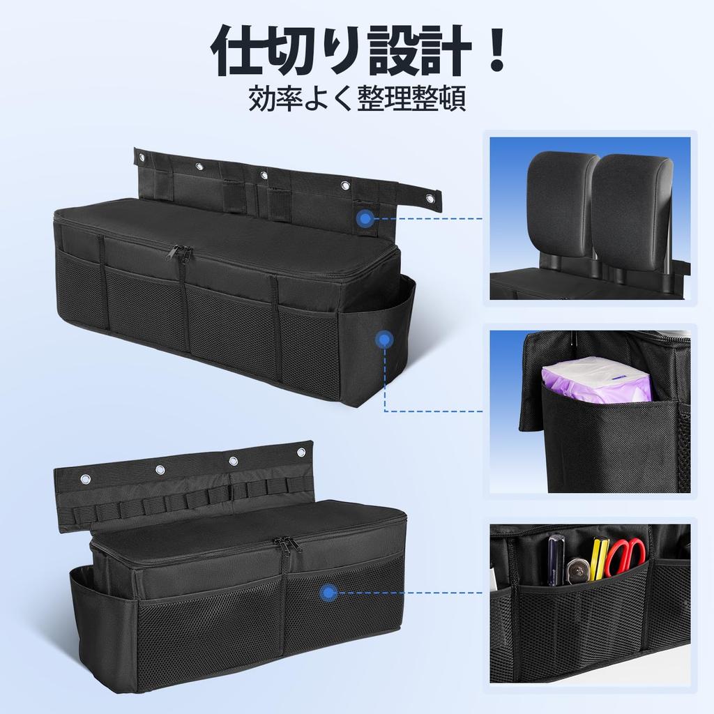 Set of 2 LIMSTYLE Luggage Boxes and for Suzuki Jimny and Jimny Sierra These Versatile Storage Bags for the Second Row and Rear Seats Offer Large