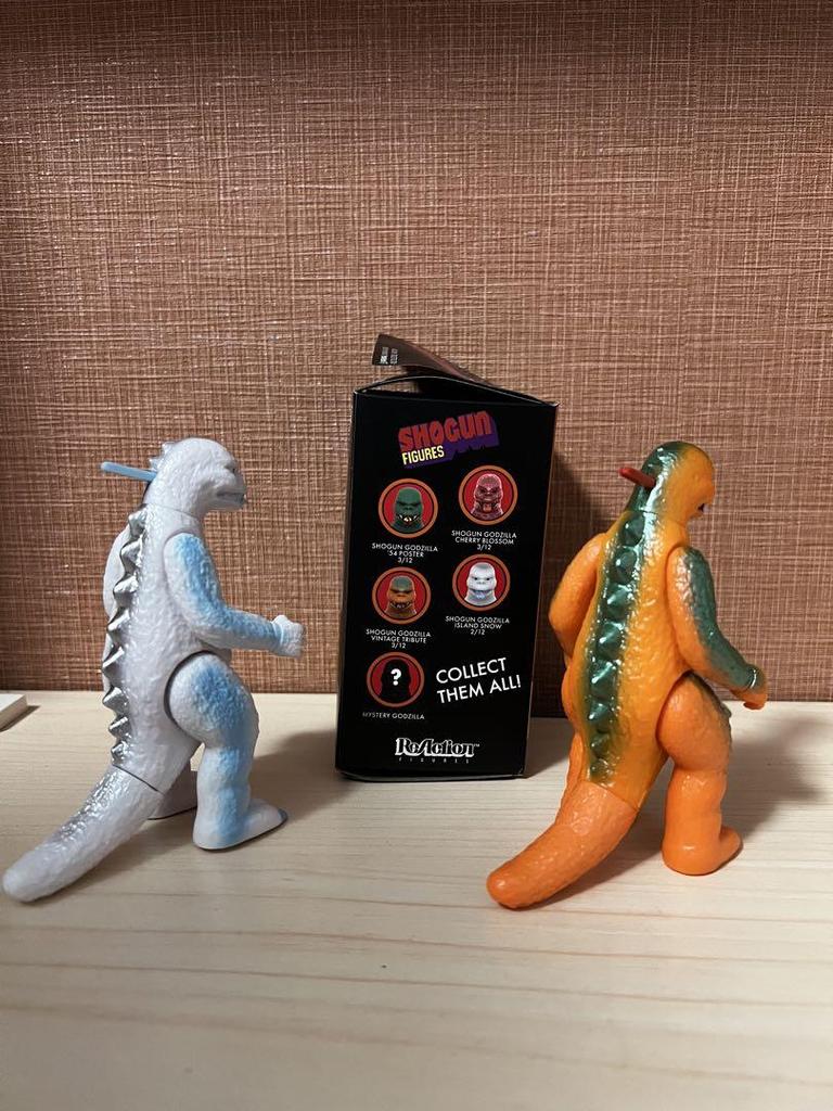 [USED] super7 shogun godzilla reaction