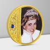 Princess Diana Character Coins, Collectibles, British Princesses, Small Gifts, Metal Badges, Play Coins, Christmas gift, Stocking stuffers