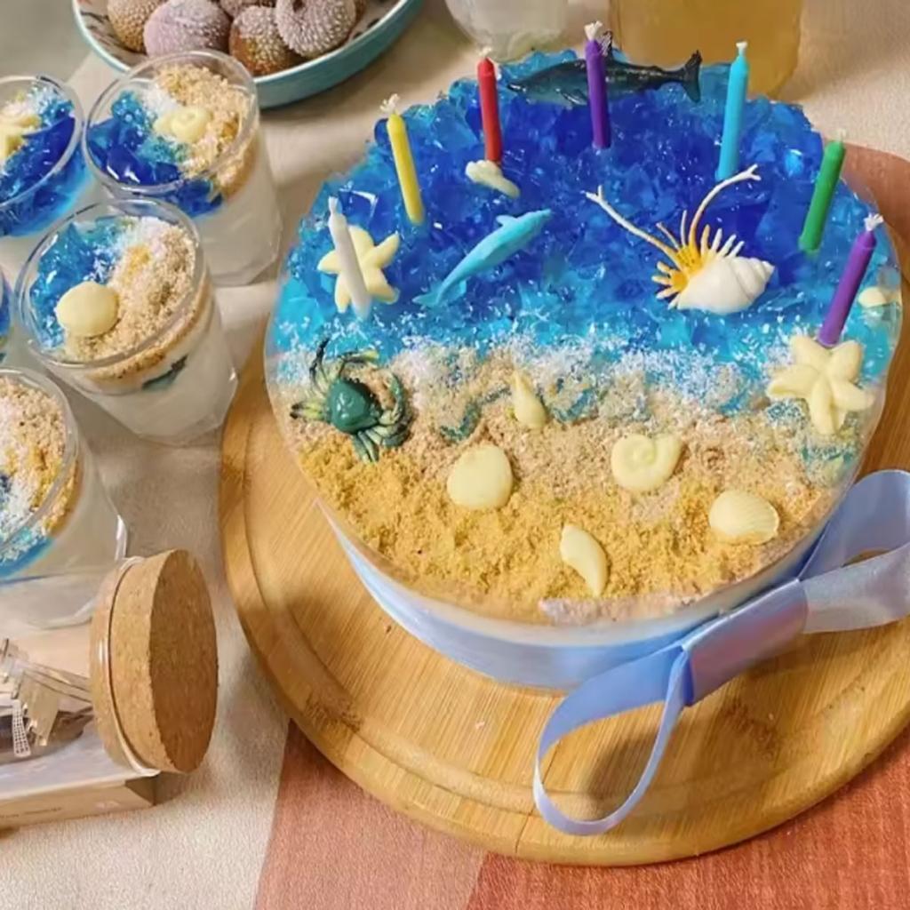 1pc-Silicone Ocean Shell Mold Cake Gummies Conch Baking Mold Tool DIY Cake Chocolate Candy Decoration