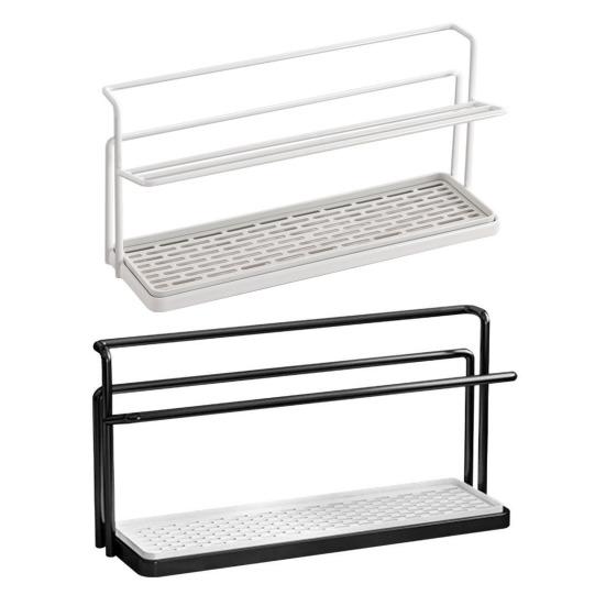 Carbon Steel Drain Cup Holder Upside-Down Design Stable Base Quick Drying Cup Rack Tea Cup Organizer