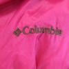 Columbia Down jacket S pink Outdoors Women Used