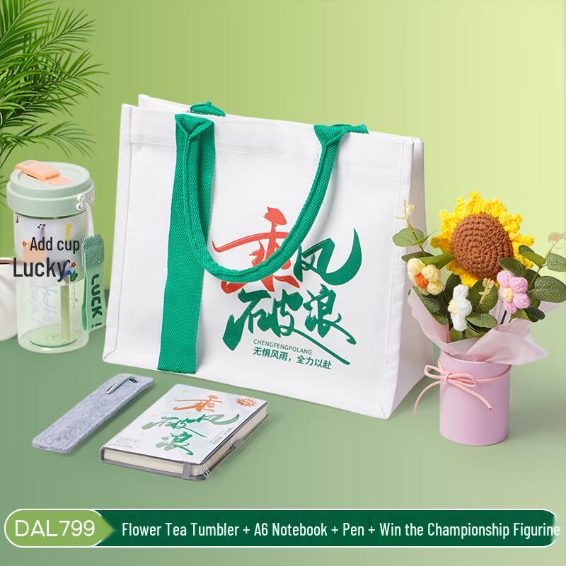 DAL799 Dragon Boat Festival Cooling Gift Set DAL799 Water Bottle + Notebook + Pen + Ornament