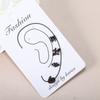 Halloween Ear Bone Studs, Stainless Steel Bat and Spider Piercing Accessories, Body Ornaments