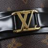 Louis Vuitton Sandals LV Logo Monogram Fur Mules Brown Monogram Canvas Mens 7 Used