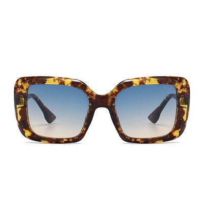  Export New Modern Retro Square Frame Sunglasses Ins Style Street Style Big-Name Sunglasses 9147