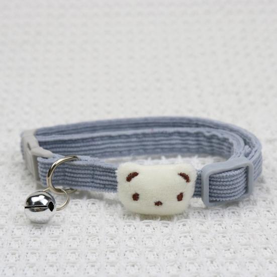 Hundehalsband Hohe Elastizität Atmungsaktiv mit Glöckchen Mode Welpen Katzen Halsband mit Glöckchen für Kätzchen
