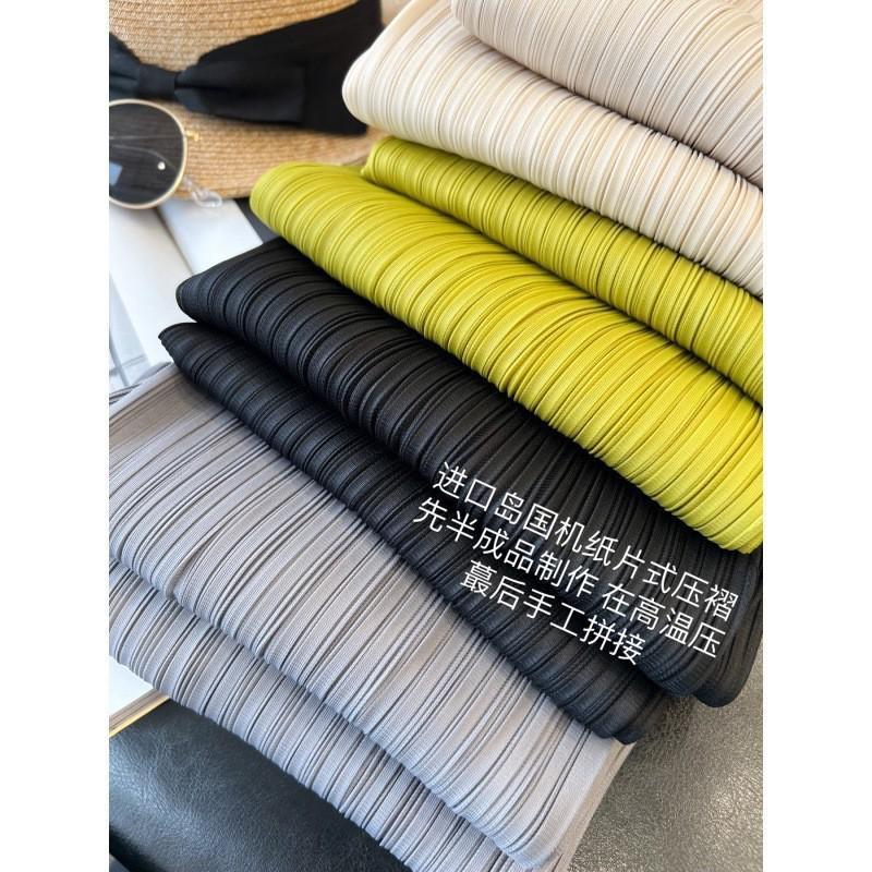 Damen High-Waist Plissee Weitbein Hose: 2025 Sommer Retro-Stil