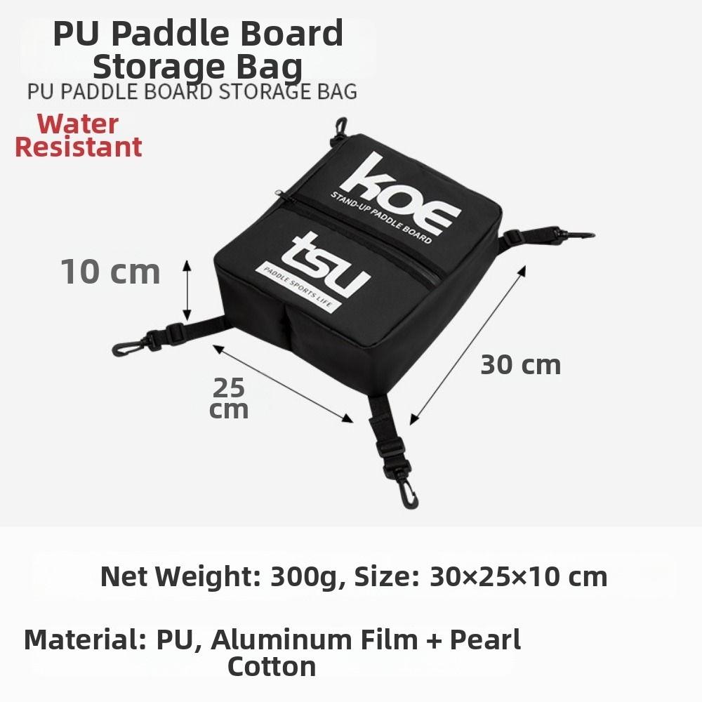 Portable Mesh Deck Bag Oxford Paddle Board Storage Bag Surfboard Bag for Inflatable SUP Seat Kayak