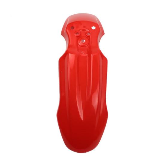 

Електричний брудовий мотоцикл Переднє крило Позашляховий мотоцикл Захист від бруду Замінний бризковик для CRF50 XR50 Позашляховий мотоцикл червоний