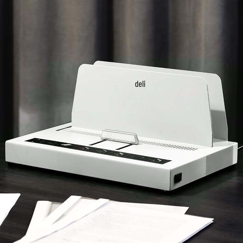 Deli 3882 Thermal Hot Melt Binding Machine CN plug (adapter included)