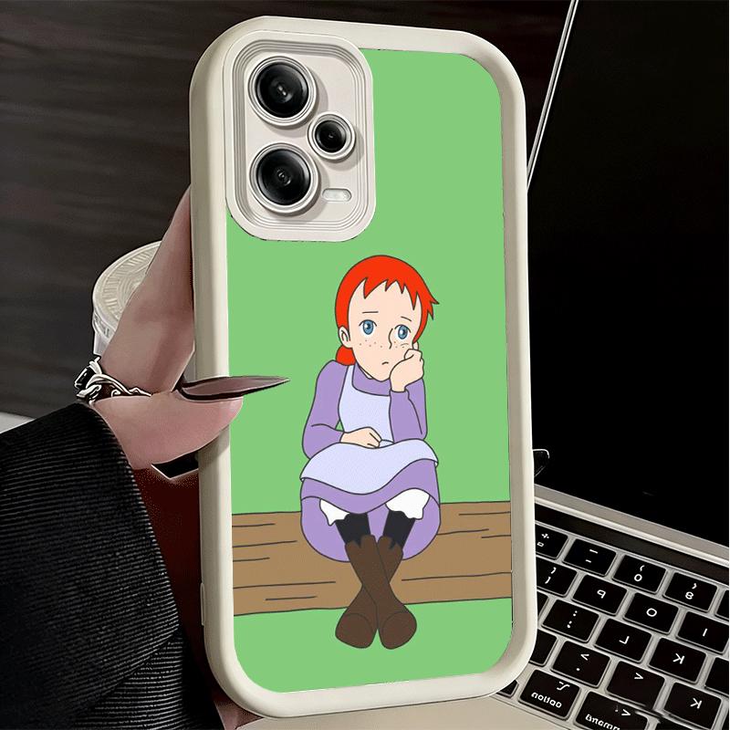 Phone Case for Xiaomi Redmi Note 15 14 13 Pro Plus Anne Of Green Gables Shirley Shell 12S 11 11S 11T 5G 14S Soft Silicone Funda