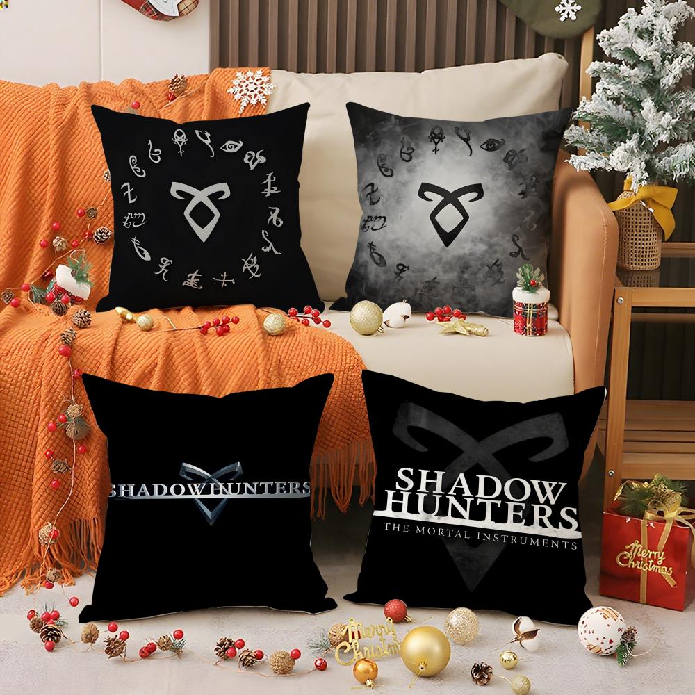 Hot TV Series S-Shadowhunters Pillow Case Pattern Printed Pillowcase for Living Room Sofa Cushion Cover & Bedroom Decor