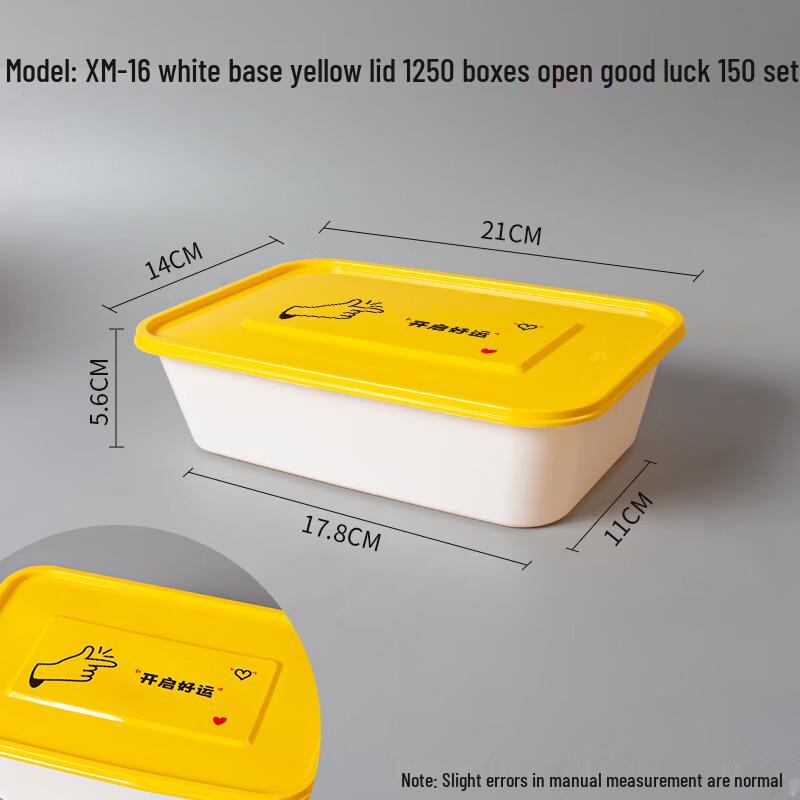 Rectangular Disposable Meal Prep Containers with Lids